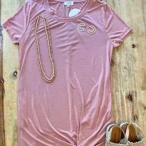 Umgee Short Sleeved T-Shirt Dress-NWT